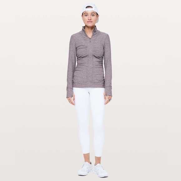 Lululemon Cypress Kiss 1/2 Zip
Heathered Lunar Rock long sleeve - Picture 4 of 8